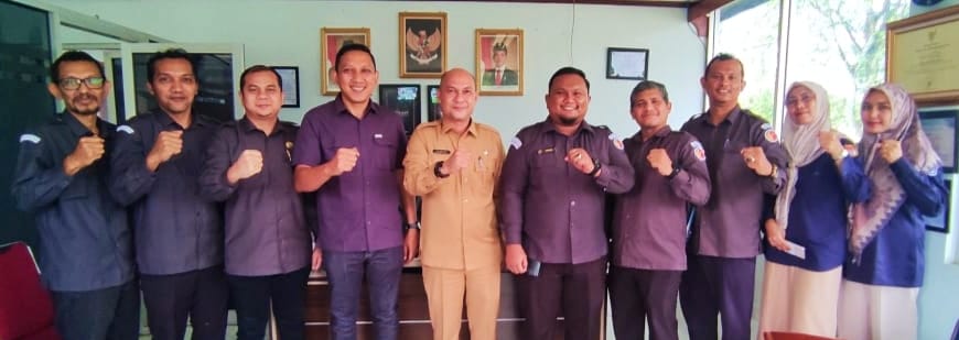Jajaran Bawaslu, KIP, dan Disdukcapil Kabupaten Aceh Utara