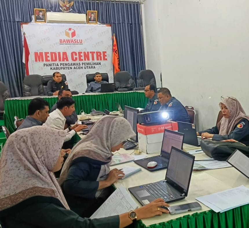 Pimpinan_Jajaran Bawaslu Aceh Utara