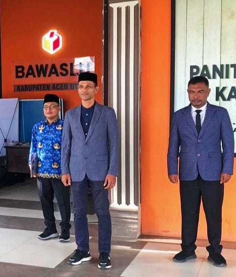 Hazimi Abdullah CA_Safwani_Komisioner Bawaslu Aceh Utara