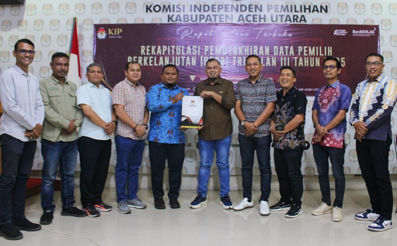 Bawaslu, KIP, Forkopimda Aceh Utara