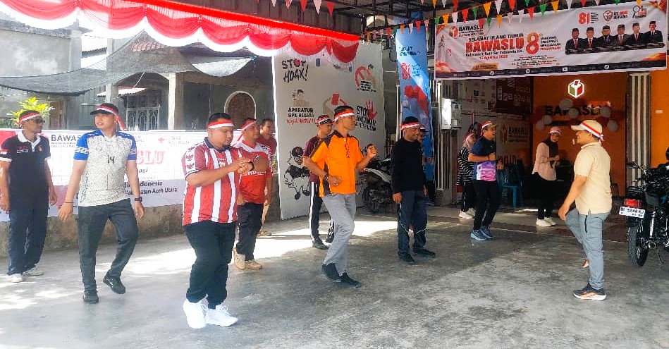 Bawaslu Aceh Utara Laksanakan Jumat Sehati dan Jumpa Berlian