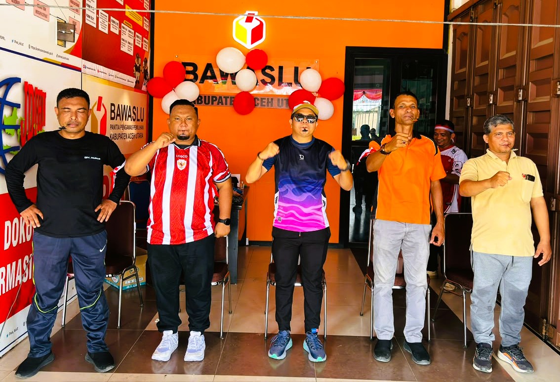 Lomba HUT RI ke 81 dan HUT Bawaslu Kab. Kot. ke 8