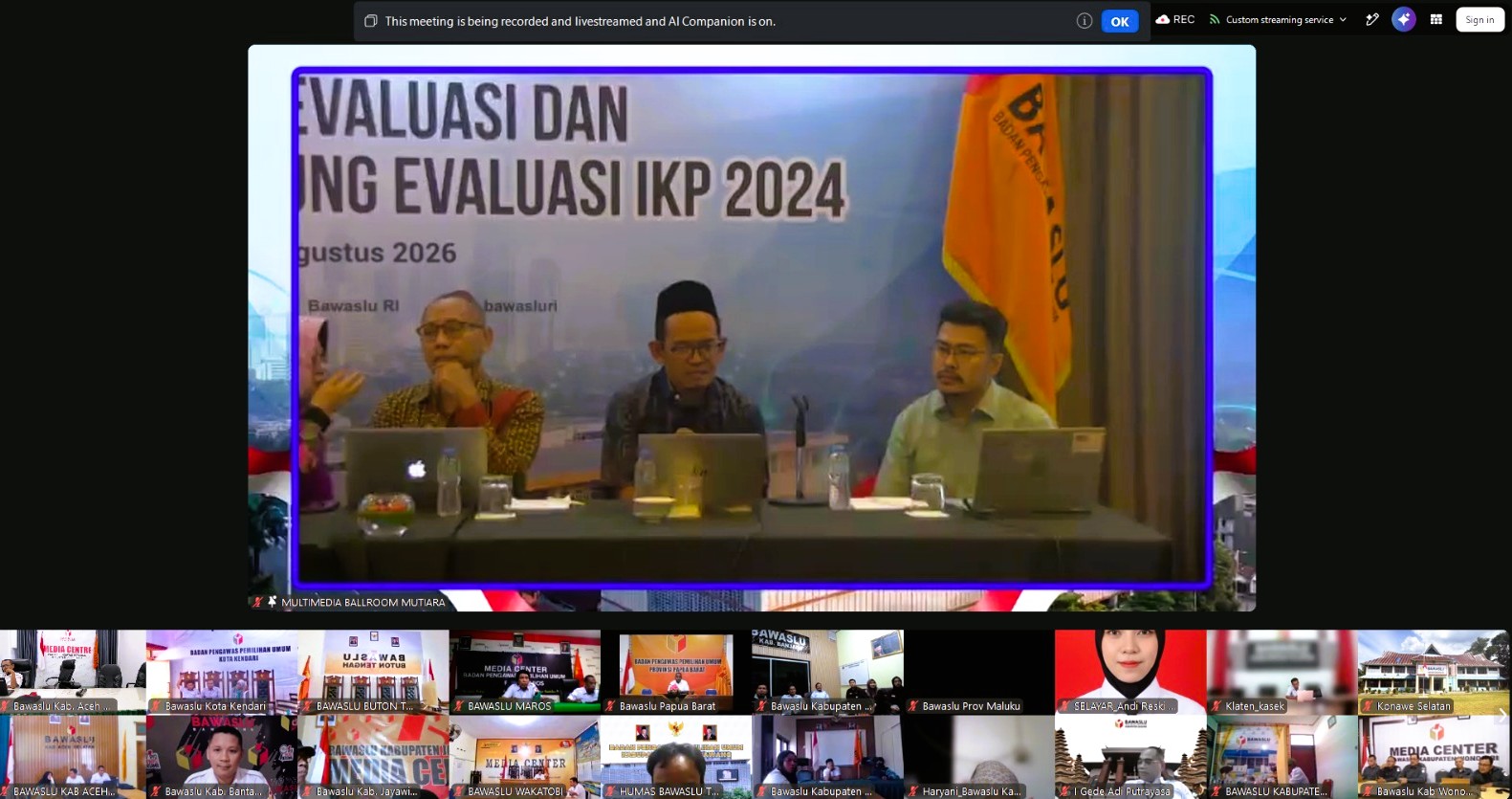 Sosialisasi Model Evaluasi dan Pengumpulan Data IKP 2024