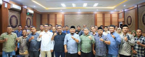 Peserta Rapat Publikasi dan Dokumentasi Pengawasan Pengucapan Sumpah/Janji Presiden dan Wakil Presiden serta Anggota DPR, DPD, dan DPRD pada Pemilu 2024