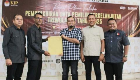 Bawaslu Aceh Utara_Menyampaikan Saran Perbaikan PDPB TW IV