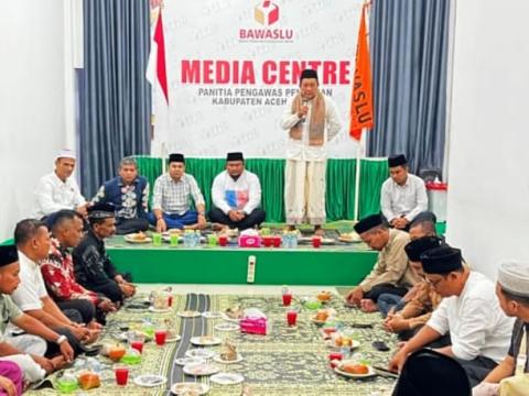 Bawaslu Aceh Utara Gelar Ngabuburit Pengawasan