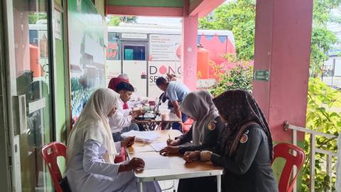 Bawaslu Aceh Utara Ikut Aksi DD di Puskesmas Syamtalira Aron 2026