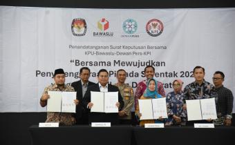 Ketua Bawaslu RI_Rahmat Bagja & Dewan Pers