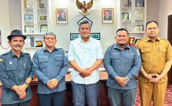 Koordinasi dan Audiensi Bawaslu dengan Sekda Aceh Utara 2006